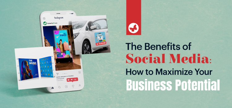 The Benefits of social media for business