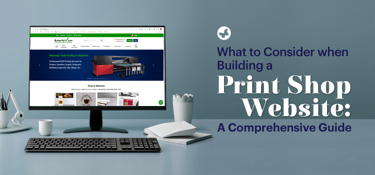 how to make a website for a print business