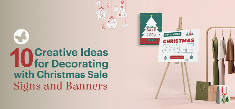 Christmas Sale Signs and Banners